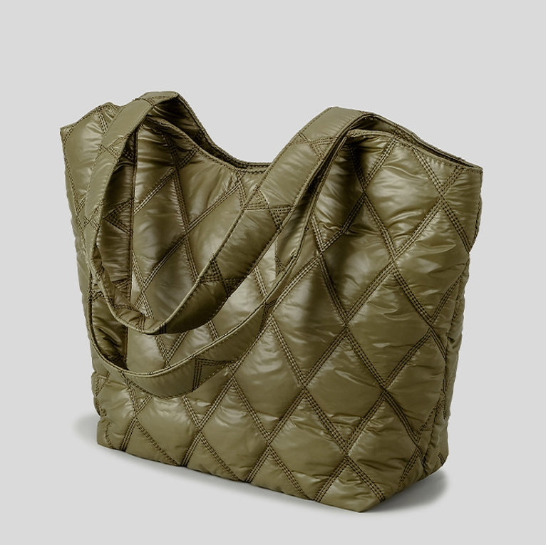 DEVA Quilted Tote Bag