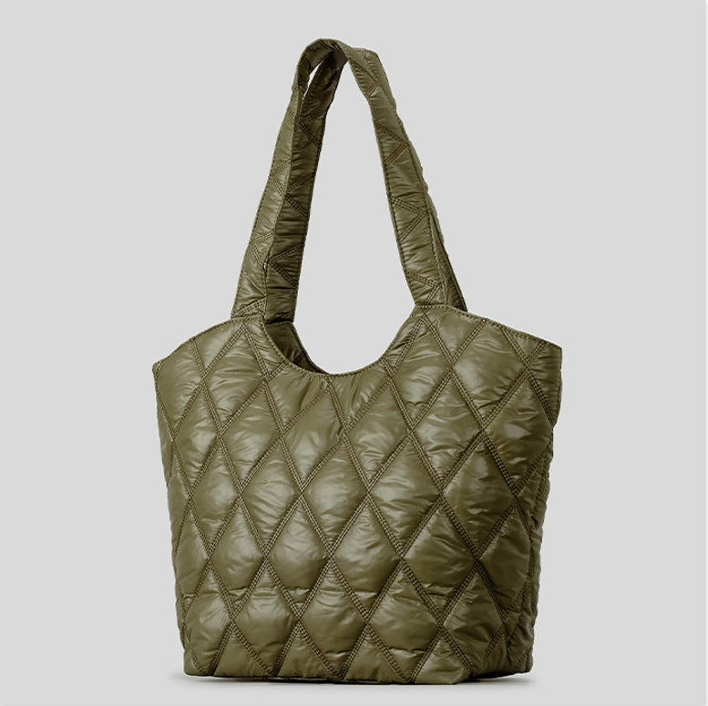 DEVA Quilted Tote Bag