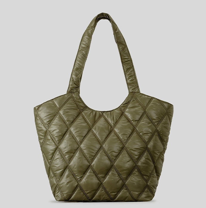 DEVA Quilted Tote Bag