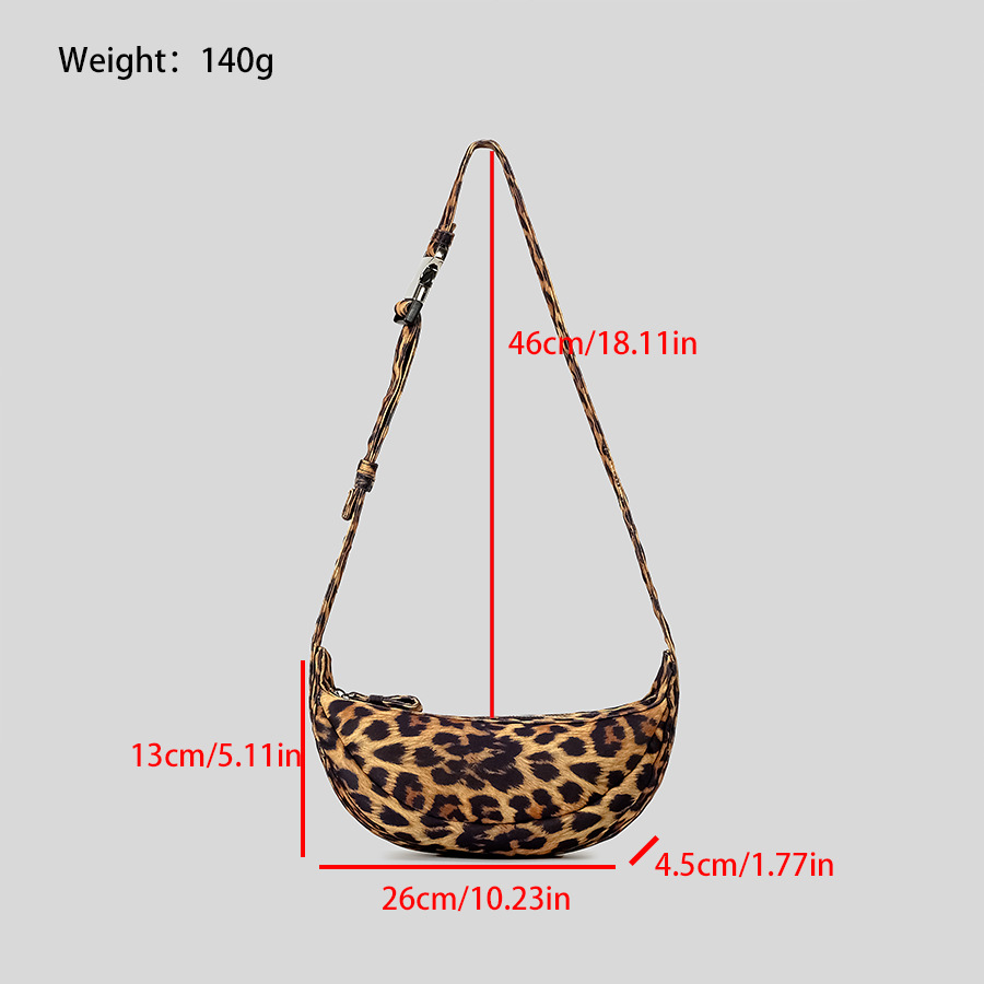 DEVA Leopard printed Crossbody Bag