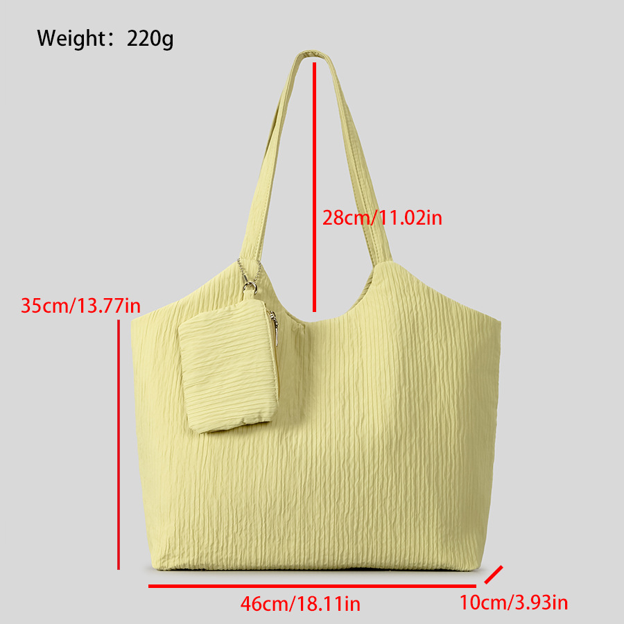 DEVA Best design Tote Bag Wrinkle Bag for Summer Shopper Bag
