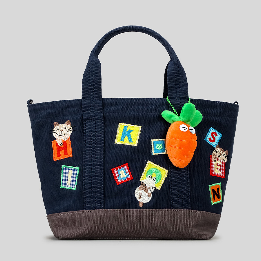 DEVA Canvas Tote Bag with Charm