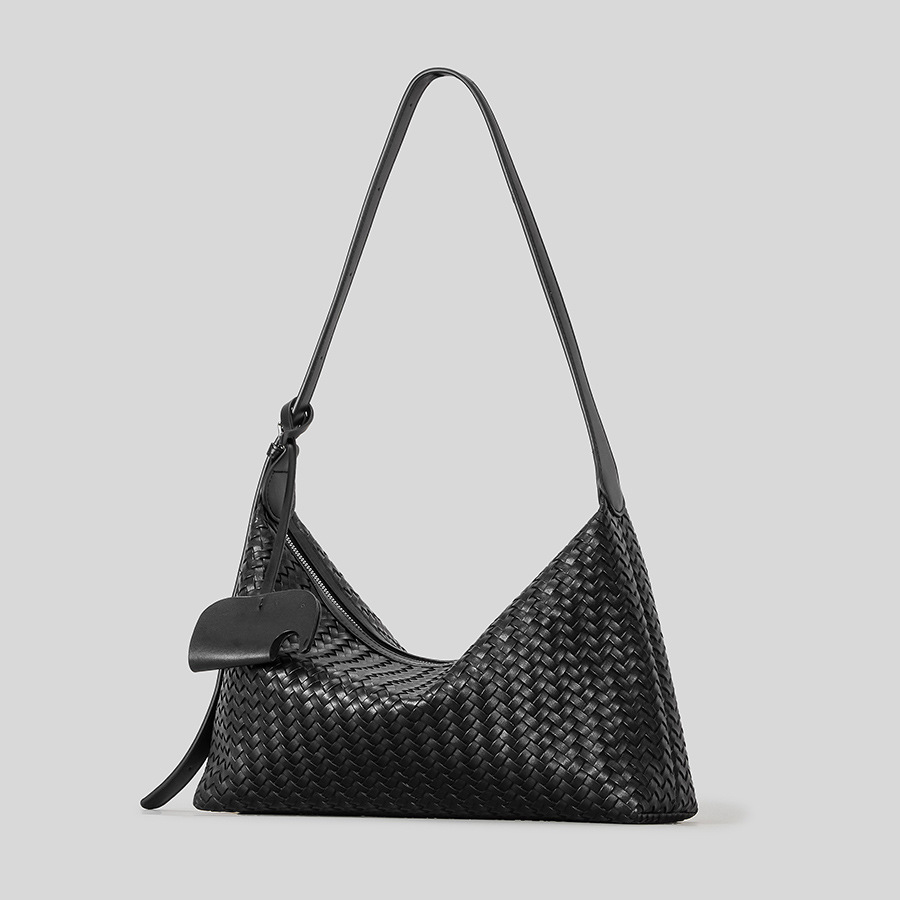 DEVA New Intrecciato Leather Shoulder Bag