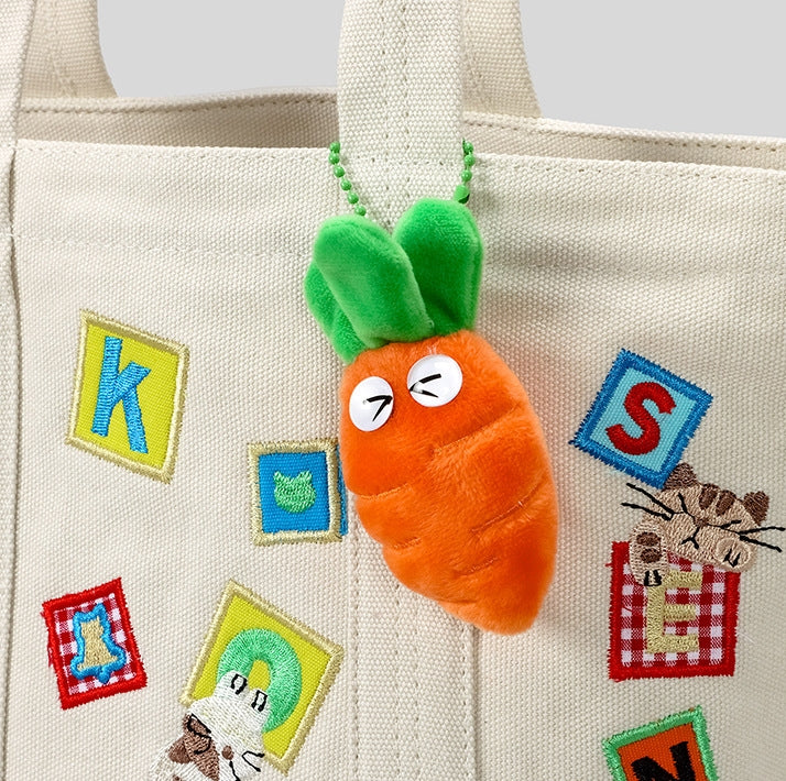 DEVA Canvas Tote Bag with Charm