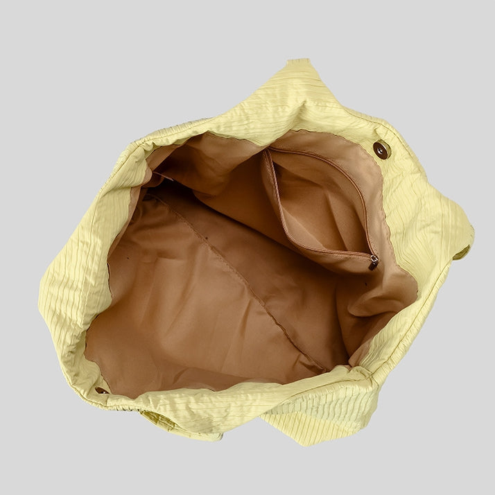 DEVA Best design Tote Bag Wrinkle Bag for Summer Shopper Bag