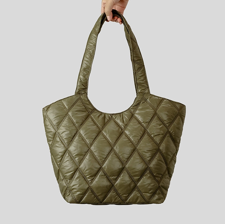 DEVA Quilted Tote Bag