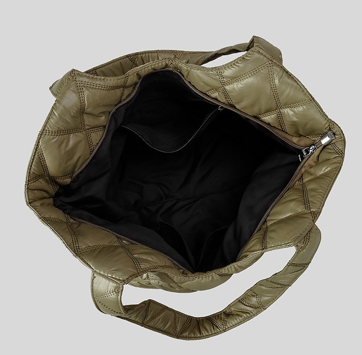 DEVA Quilted Tote Bag