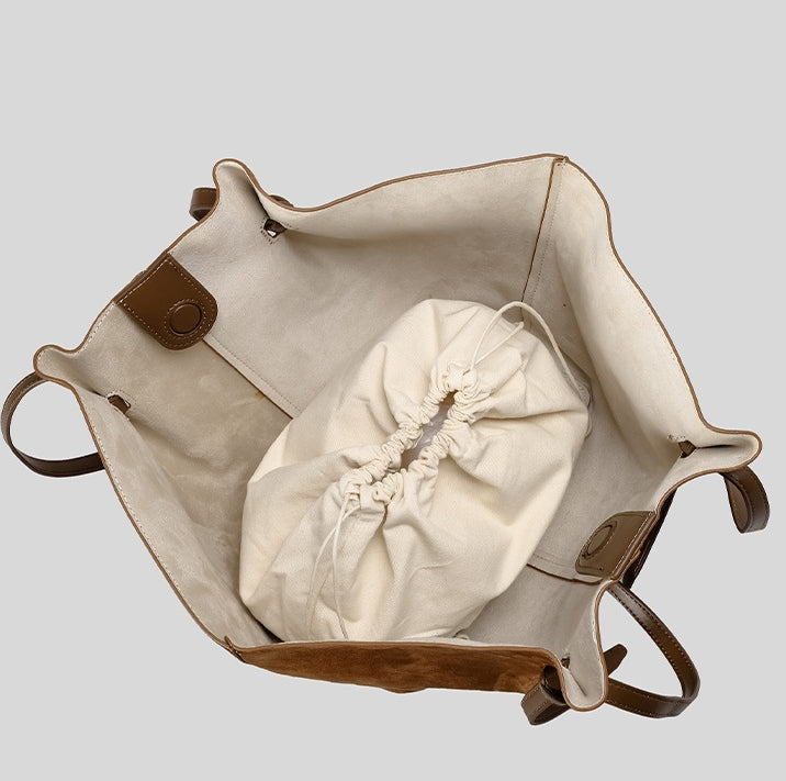 DEVA Best Suede Tote Bag