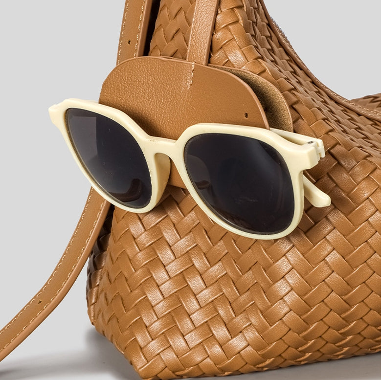 DEVA New Intrecciato Leather Shoulder Bag