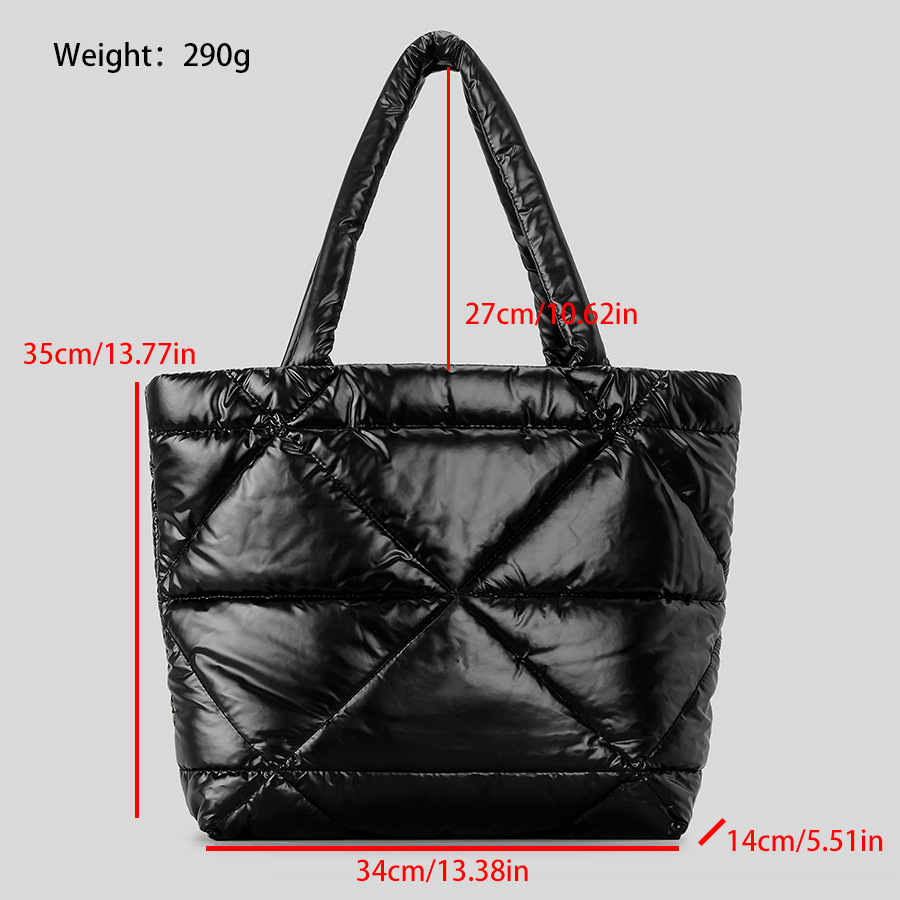 DEVA New Quilted Tote Bag