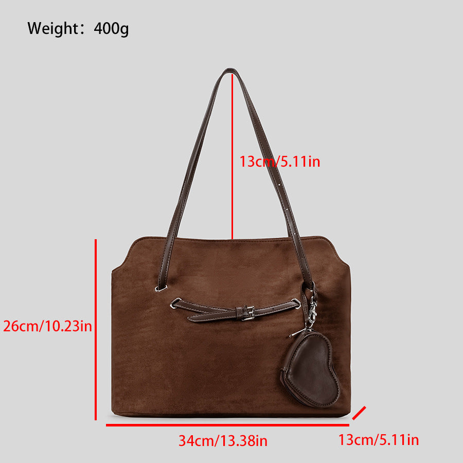 DEVA New Suede Tote Bag