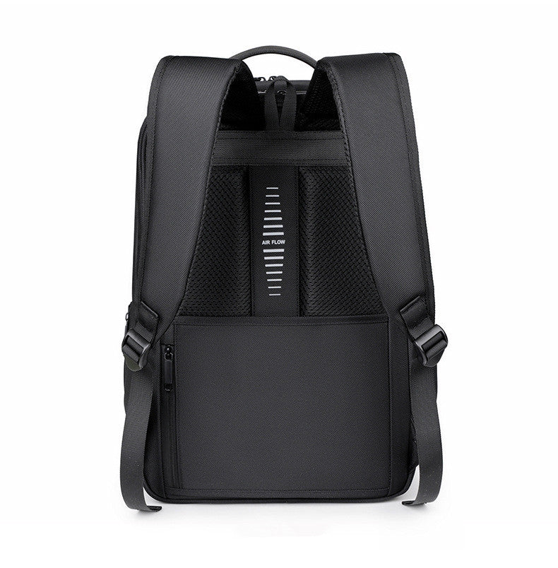 DEVA Water-Resistant Commuter Backpack for Office and Daily Use