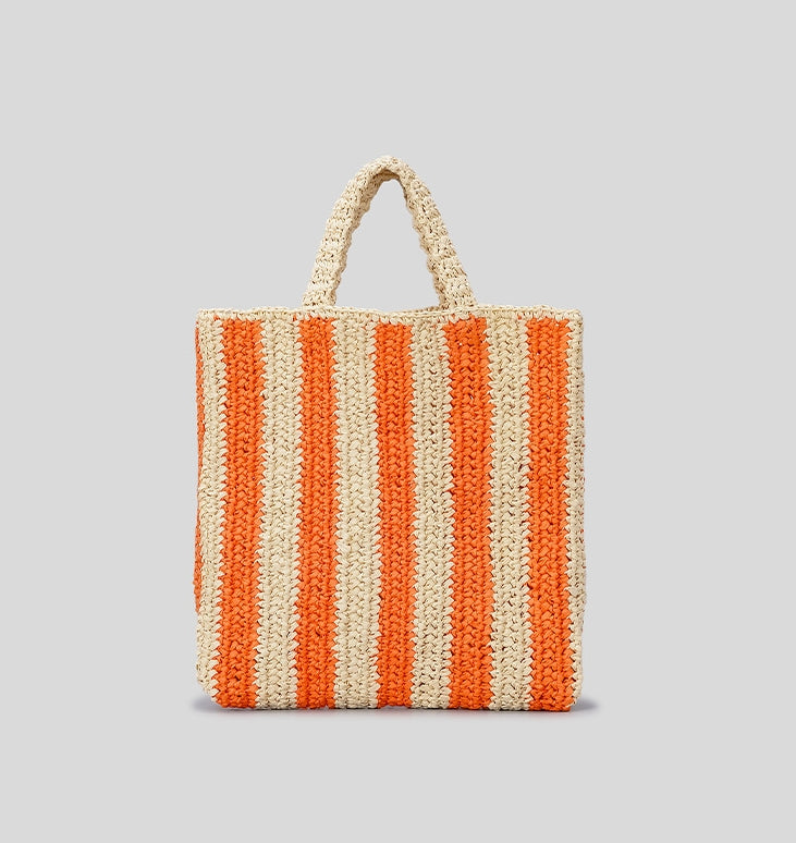 DEVA Straw Bag Beach Bag for Summer