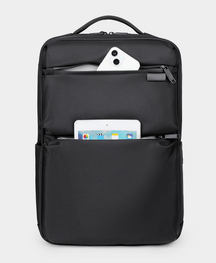 DEVA Water-Resistant Commuter Backpack for Office and Daily Use