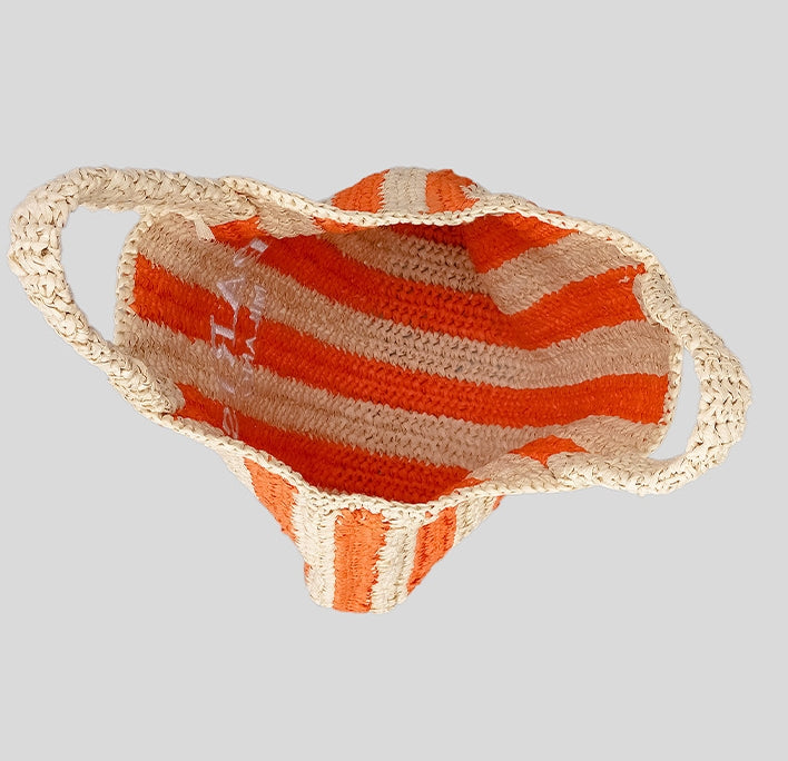 DEVA Straw Bag Beach Bag for Summer