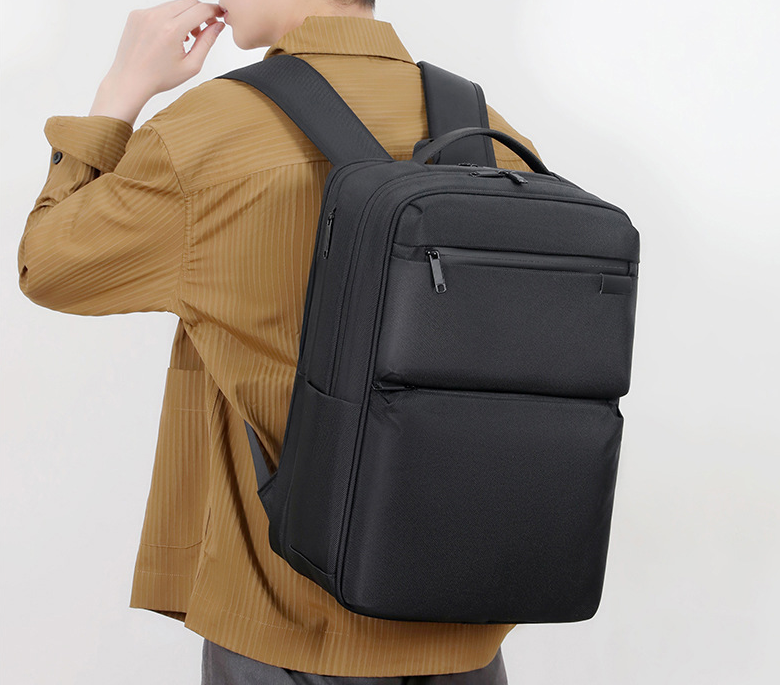 DEVA Water-Resistant Commuter Backpack for Office and Daily Use