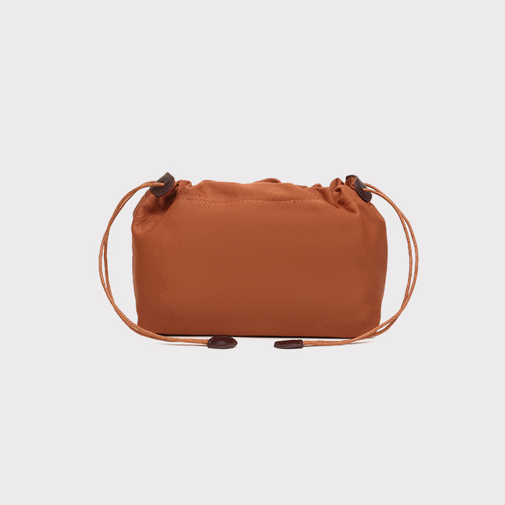 DEVA  Woven Leather Tote Bag Set with  Pouch