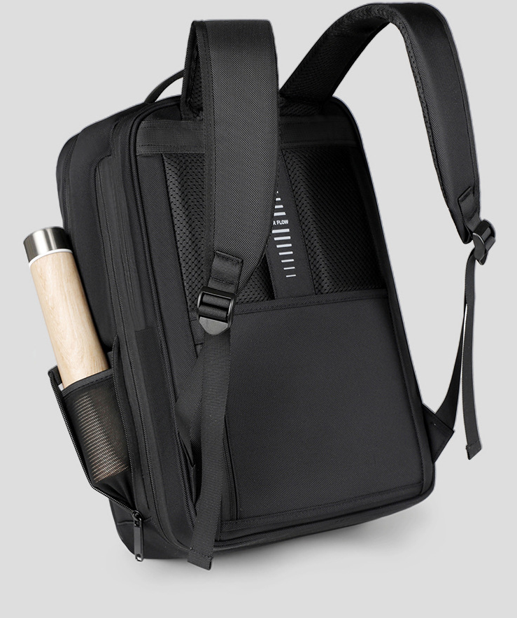 DEVA Water-Resistant Commuter Backpack for Office and Daily Use