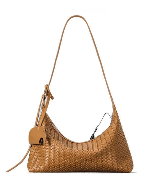 DEVA New Intrecciato Leather  Shoulder Bag