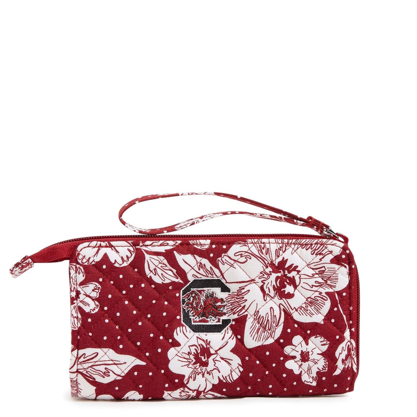 Collegiate RFID Front Zip Wristlet