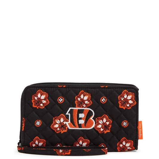 NFL RFID Front Zip Wristlet