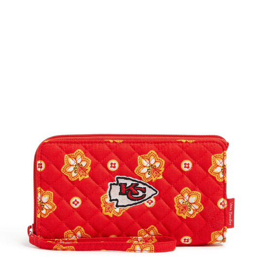 NFL RFID Front Zip Wristlet