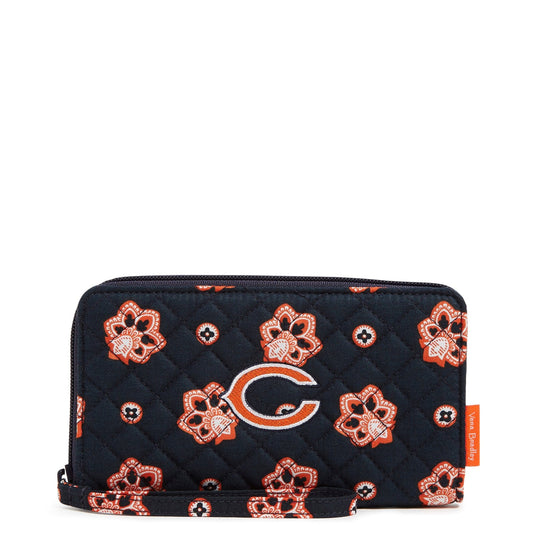 NFL RFID Front Zip Wristlet