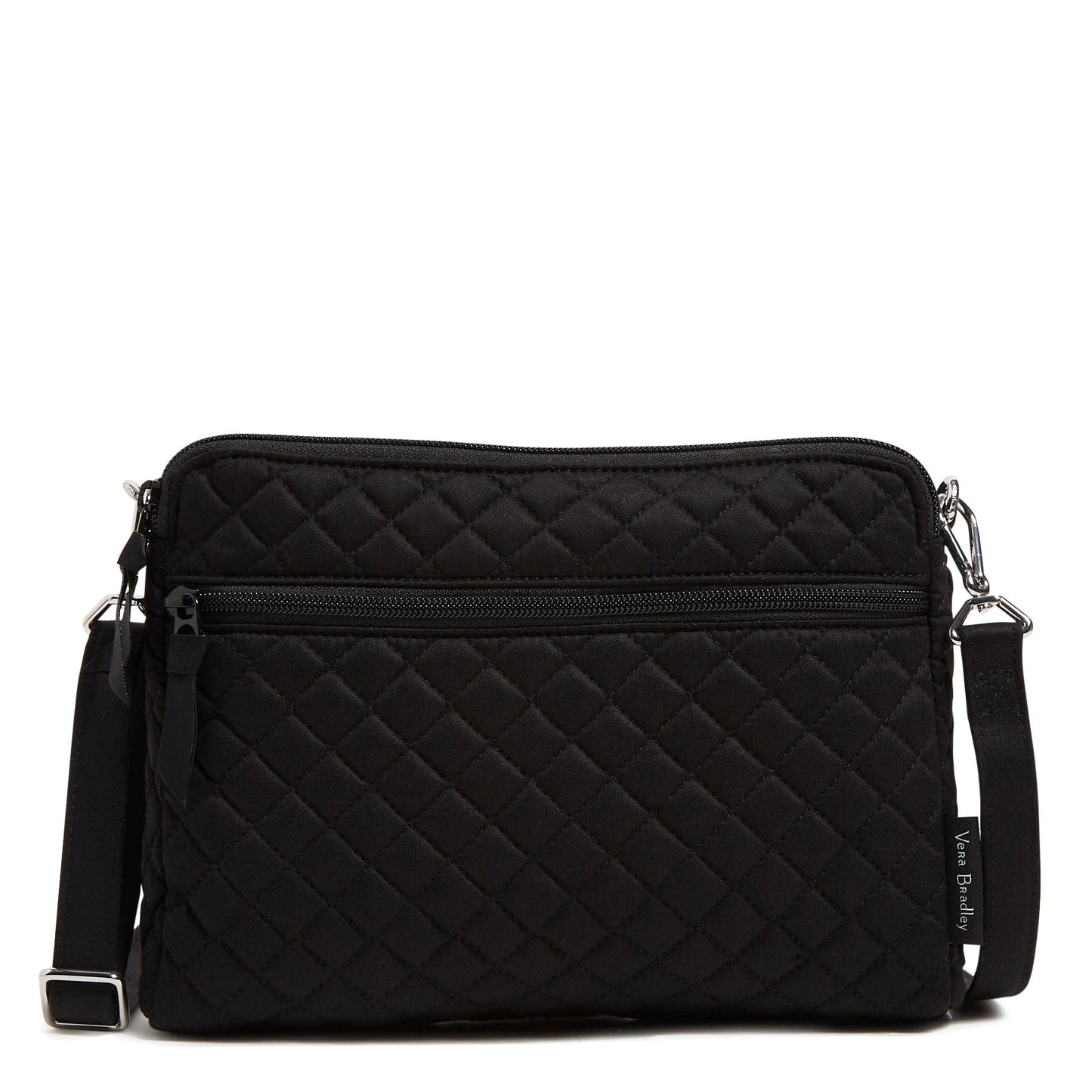 Triple Compartment Crossbody Bag