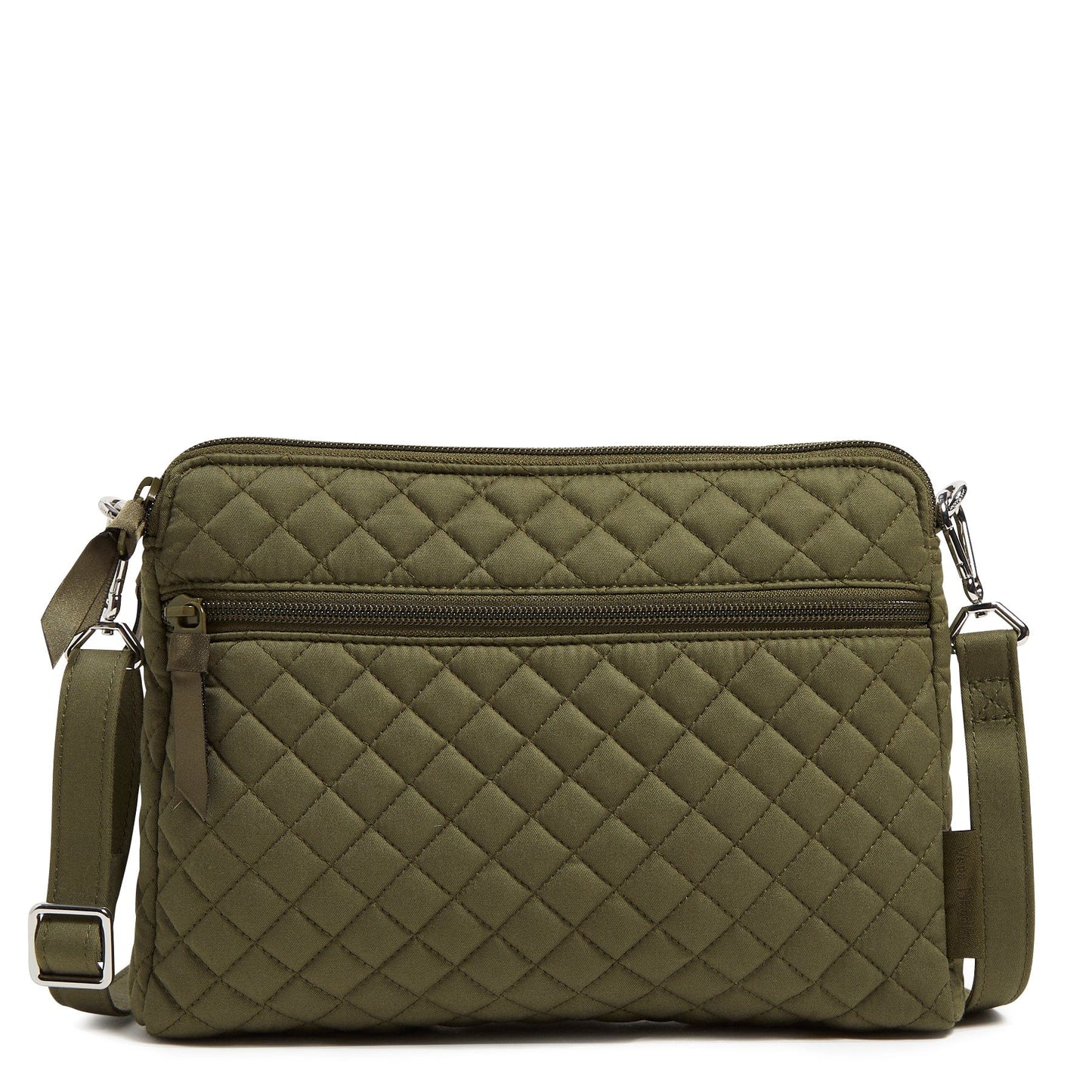 Triple Compartment Crossbody Bag