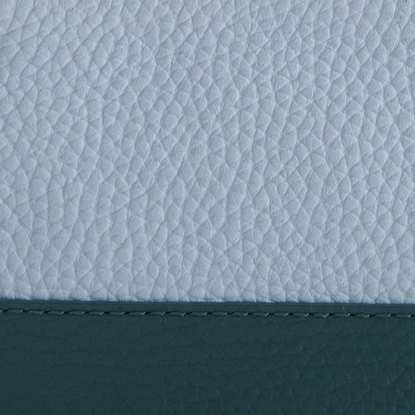 Ink Teal Colorblock in Leather